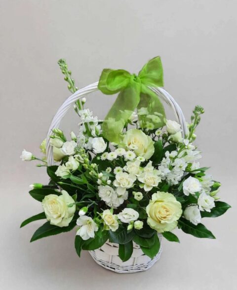 Cesta flor variada