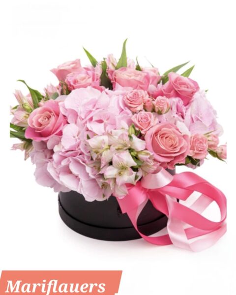 Caja flor