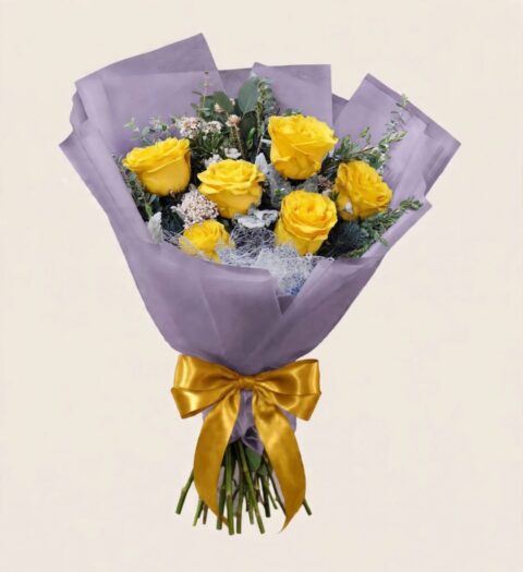 Bouquet Rosas Amarillas